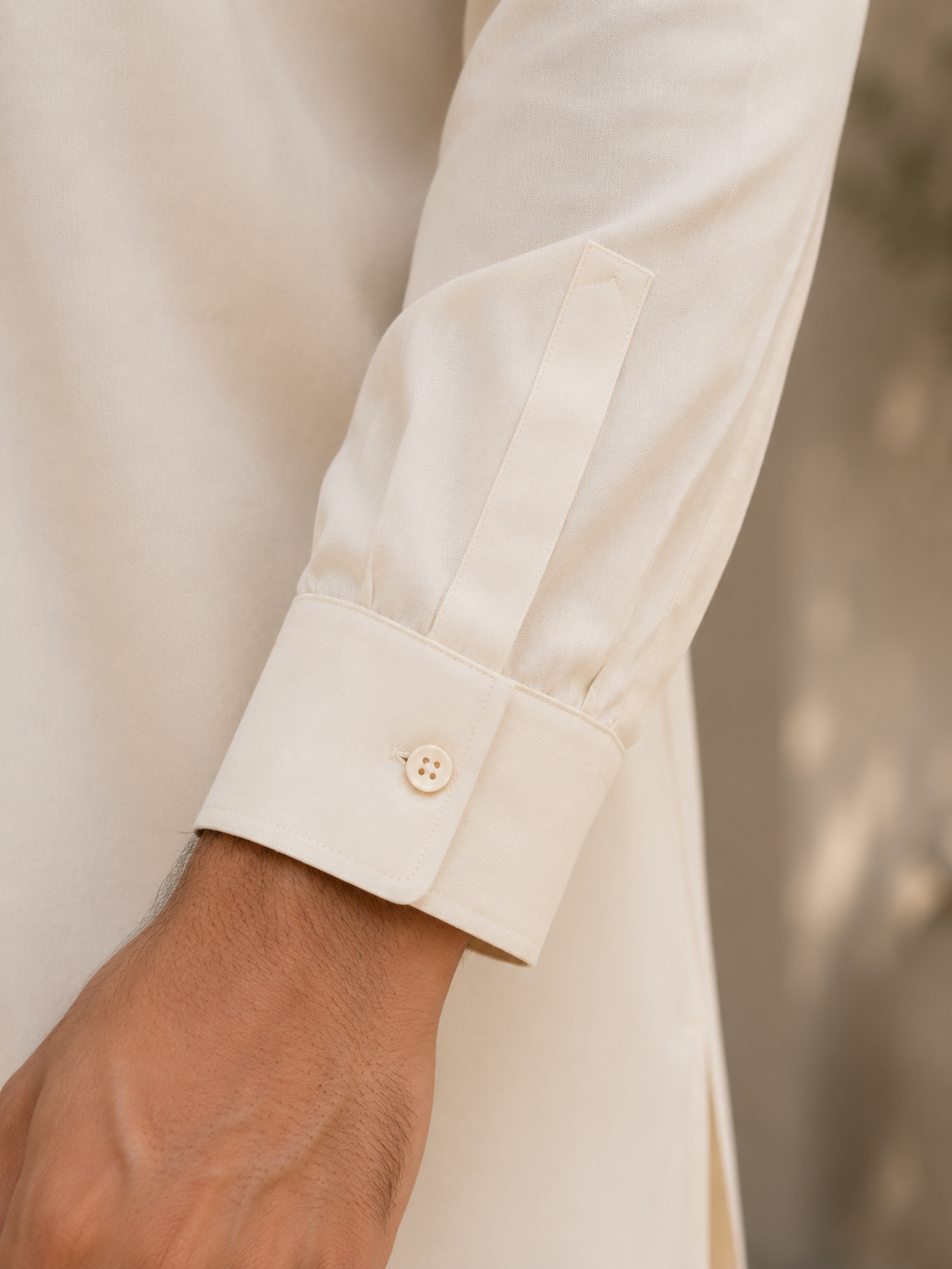 Premium Cotton Shalwar Kameez with Subtle Collar Embroidery