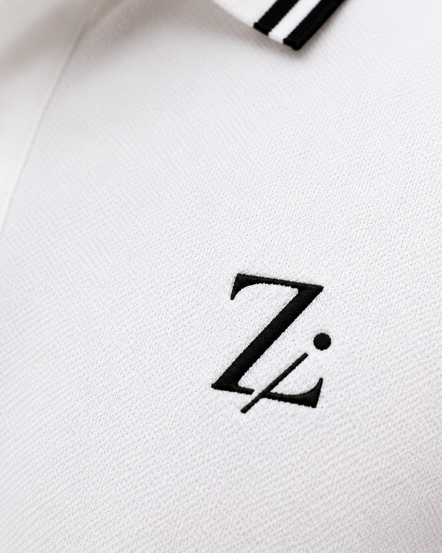 Men's Tipped Collar Polo Shirt